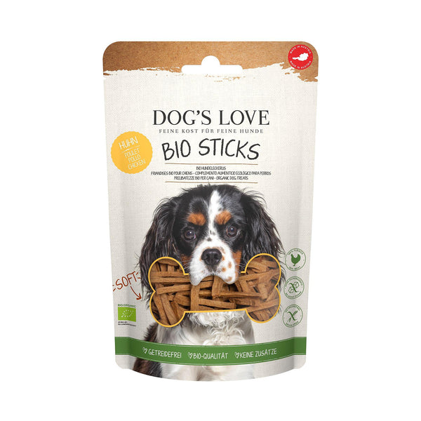 Dog's Love SOFT Sticks BIO Huhn