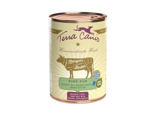 Terra Canis Nassfutter Metzgers Bestes mit Rind