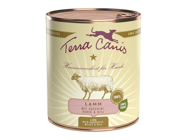 Terra Canis Wet Food Menue Classic Lamb