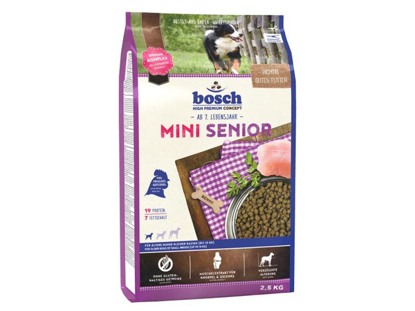 Croquettes pour animaux Mini Senior Bosch