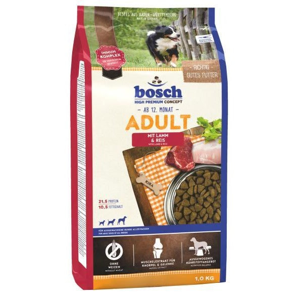 Bosch Cibo per animali secco Agnello & riso Adult
