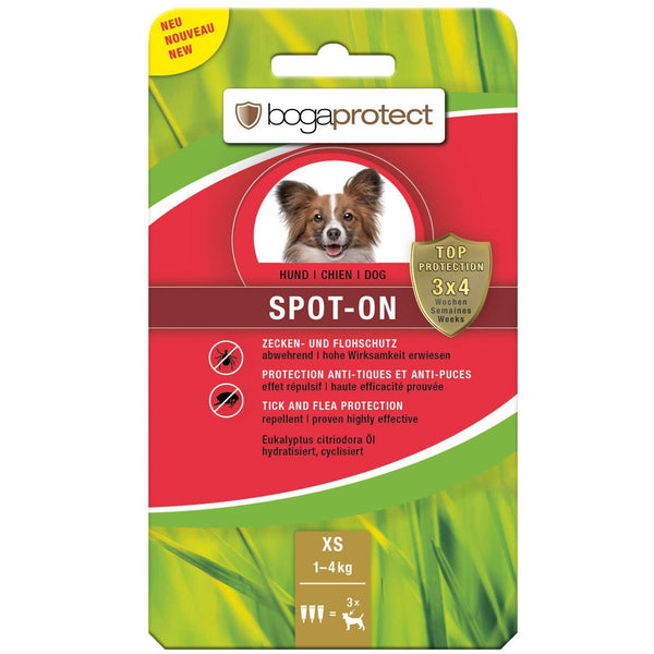 Gouttes anti-parasitaires pour chien bogaprotect Spot-On Bogar