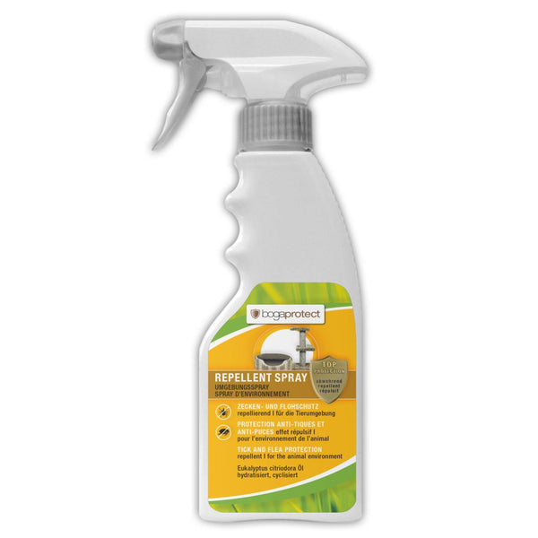 Spray ambientale contro zecche e pulci (bogar)