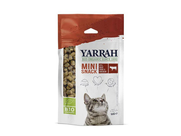 Yarrah Organic Mini Snack for Cats 