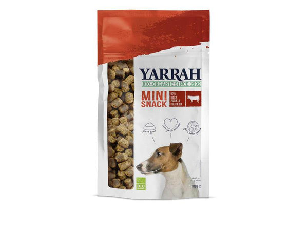 Mini-snack bio pour chiens Yarrah