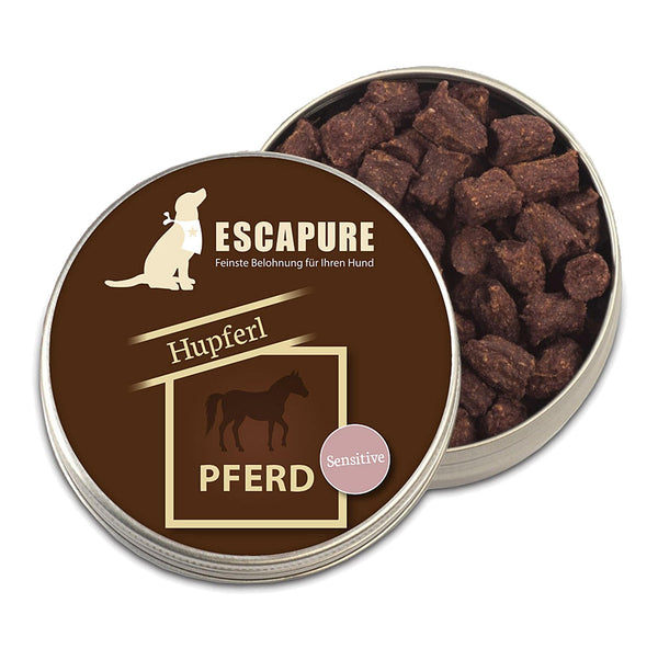 ESCAPURE horse candy tin