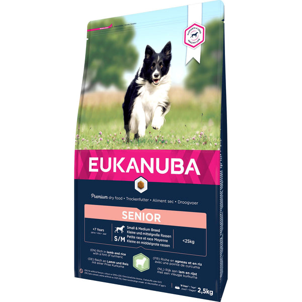 Eukanuba Mature &amp; Senior, Lamb &amp; Rice, small &amp; medium breeds