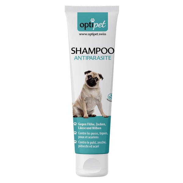 Shampoing antiparasitaire pour chien