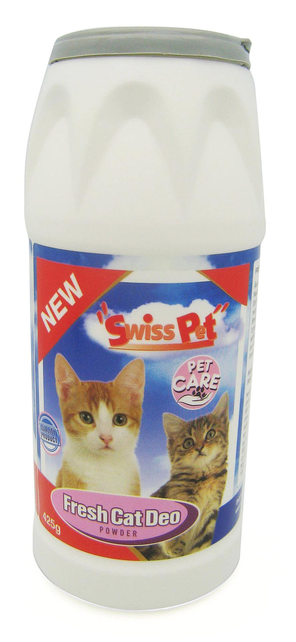 Polvere di deodorante fresco per servizi igienici di gatto