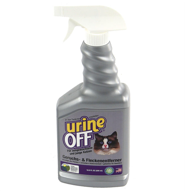 Urine off cat spray bottle