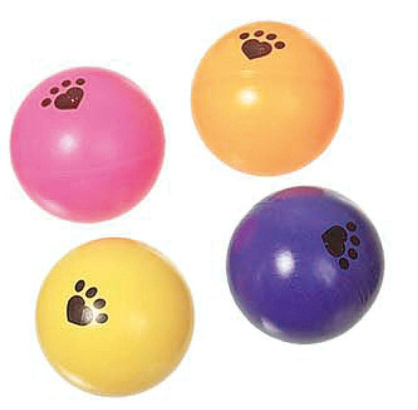 Game balls paw assorted