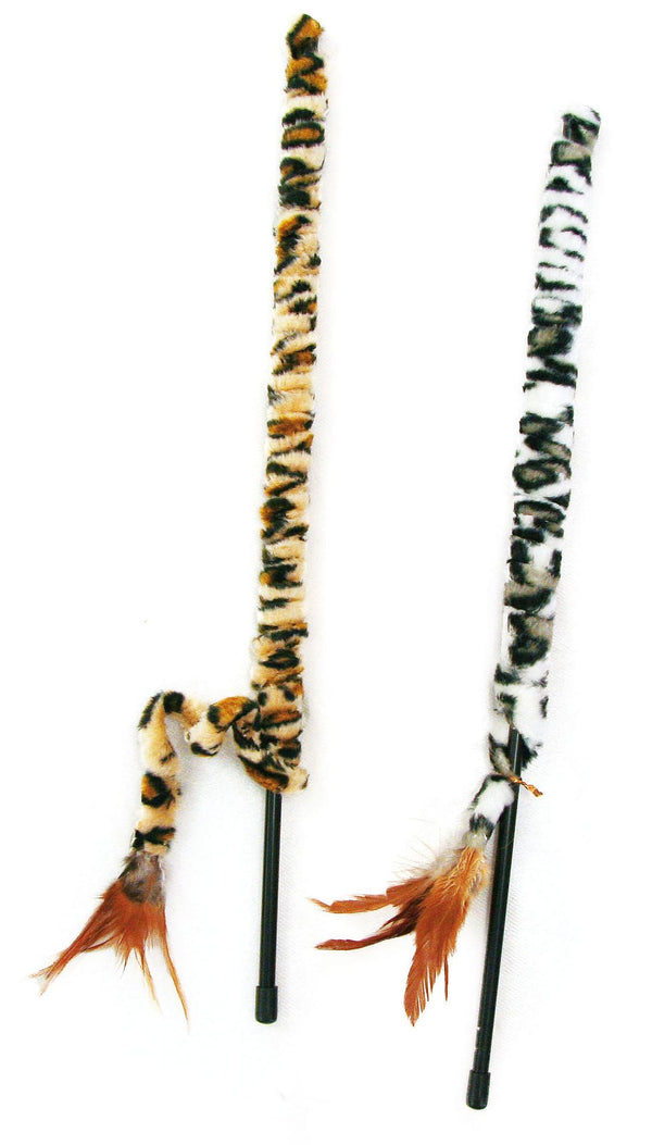 Cat toy Leopard &amp; Zebra