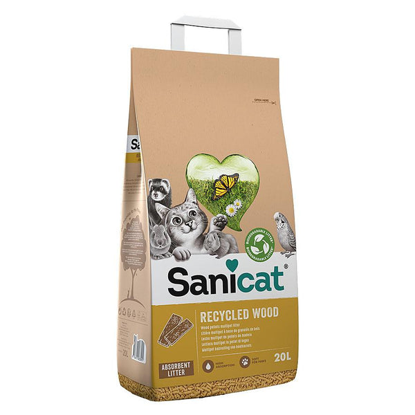 Katzenstreu Sani & Green Cellulose