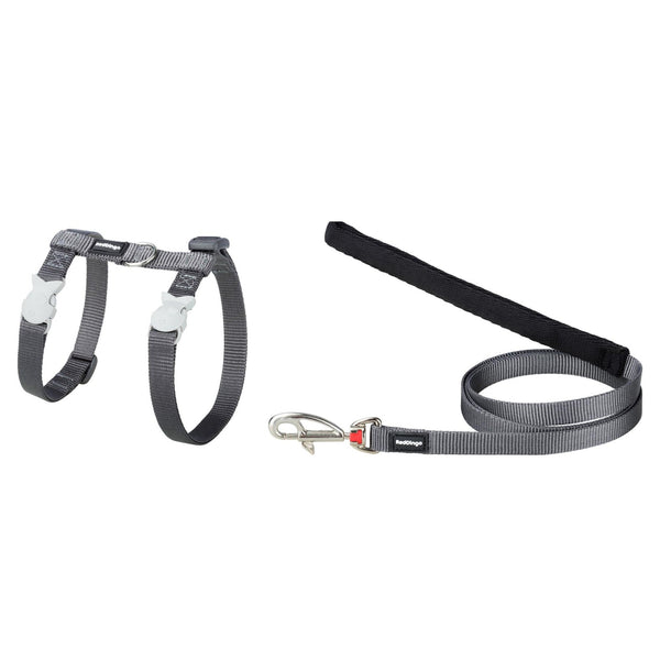 Classic cat harness with leash