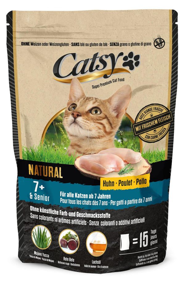 Catsy 7+ Chat Sénior au poulet