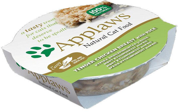 Applaw's Cat Pot Chicken Breast &amp; Rice