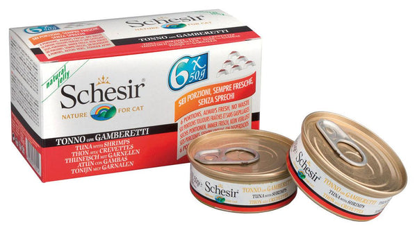 Schesir Thon aux Crevettes Multipack