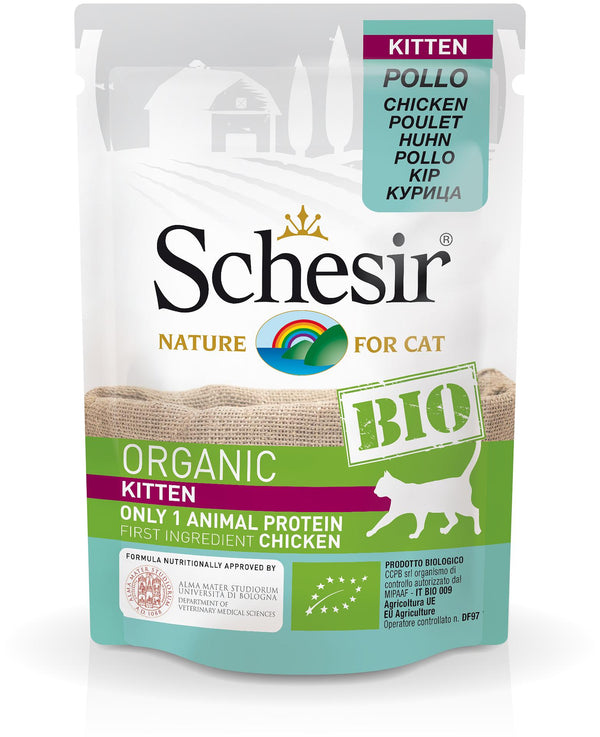 Schesir Kitten Chicken, ORGANIC