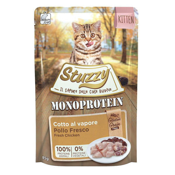 Poulet frais pour chaton, monoprotéine