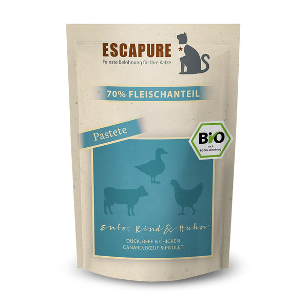 ESCAPURE Canard, Boeuf &amp; Poulet BIO