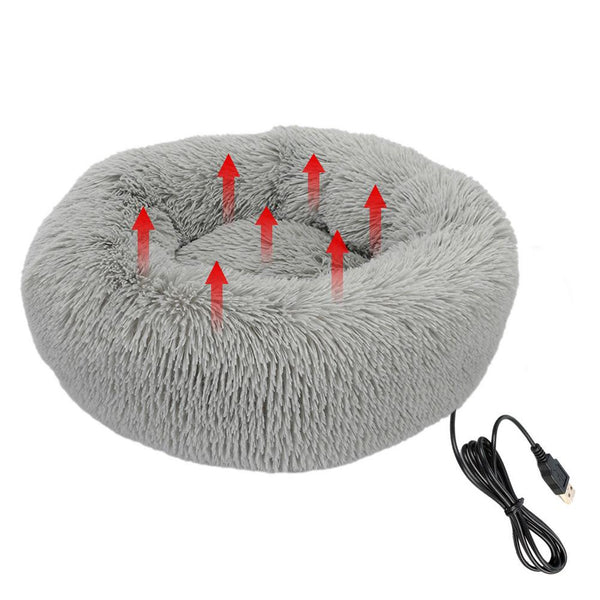Heated cuddle bed