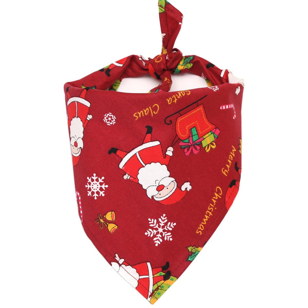 Christmas bandana for medium size dogs