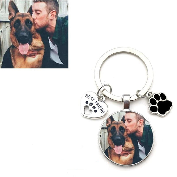 Personalisable Keychain with Photo Tag