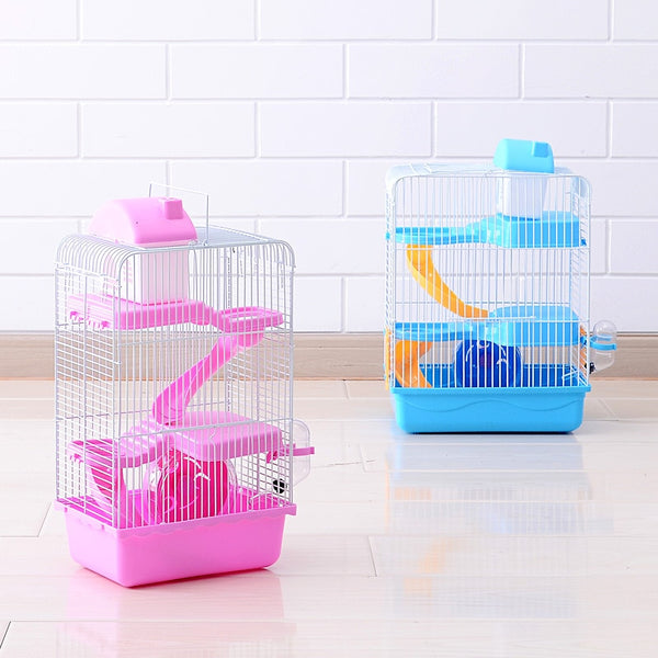 Cage pour hamster à 3 étages