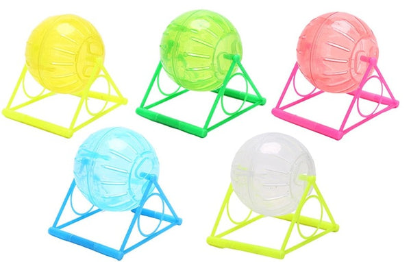 Hamster ball with stand