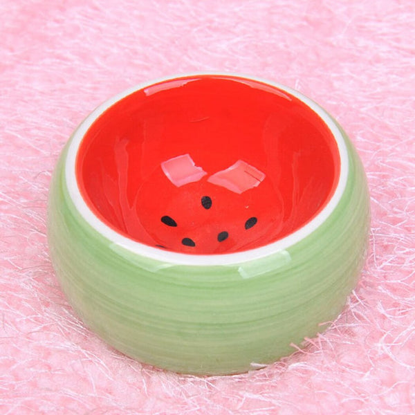 Ciotola in ceramica con design ispirato alla frutta