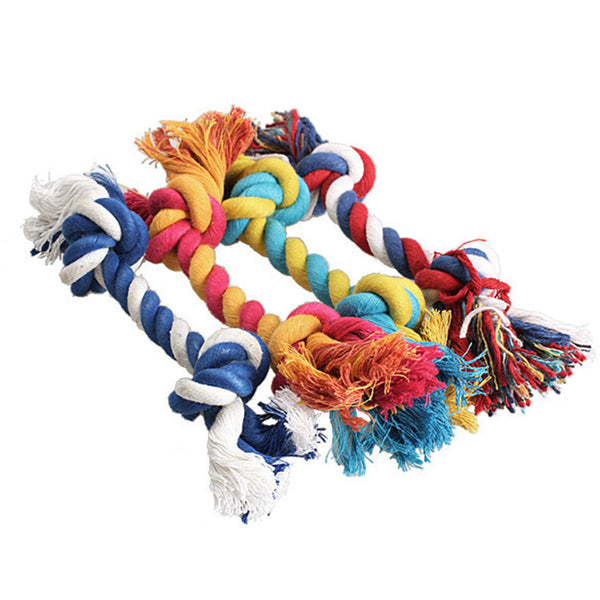 Tooth knot dog toy