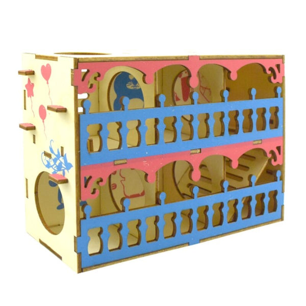 Hamster Spielzeug aus Holz