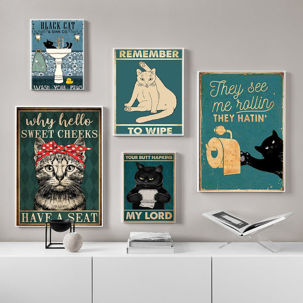 Katzen-Poster