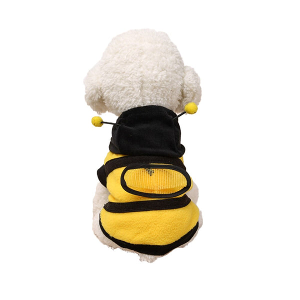 Costume d'abeille pour petits chiens