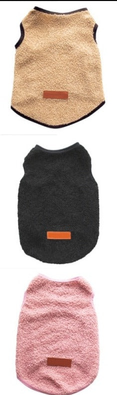 Fleece sweater vest