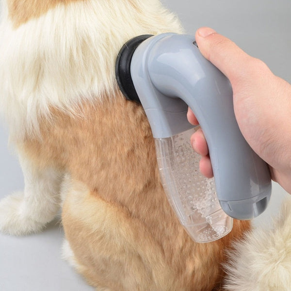 Electric fur brush and hair remover