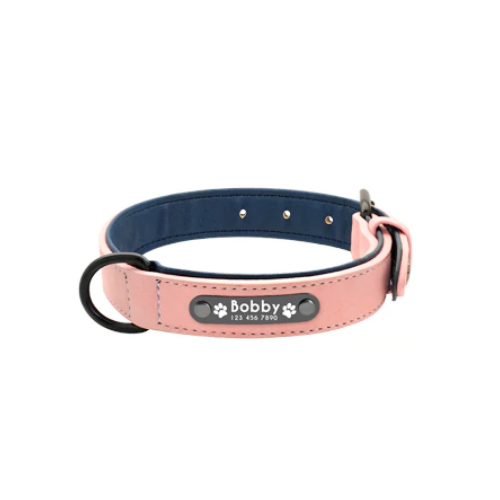 Collier De Chien Personnalisé Avec Boucle, Colliers Pour Chiens