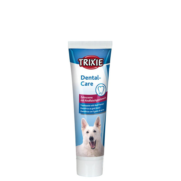 6x dentifrice, saveur boeuf, chien, 100 g