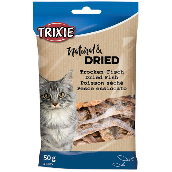 6x Trockenfisch für Katzen