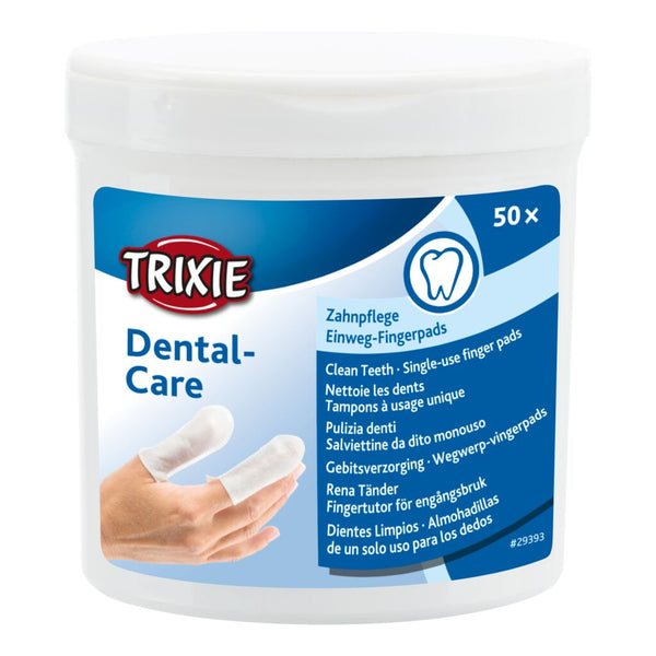 Dental care tooth care, finger pads