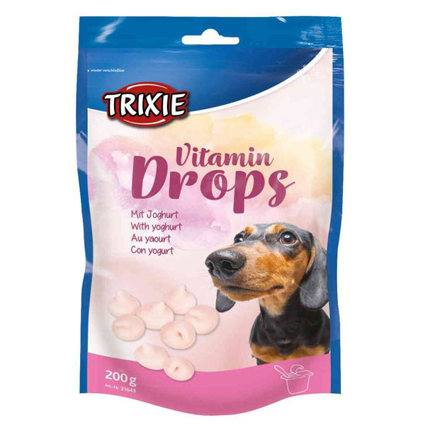 6x vitamin drops, yoghurt, 200 g