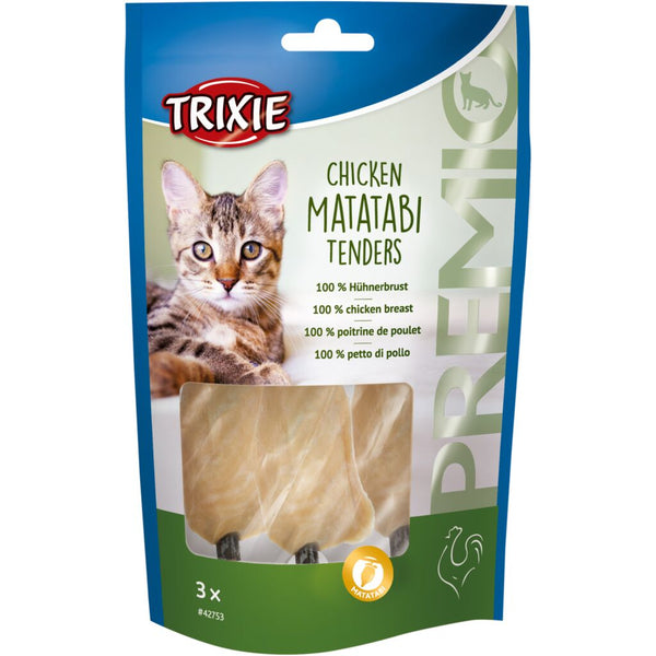 6x PREMIO Chicken Matatabi Tenders, 3 pieces/55 g