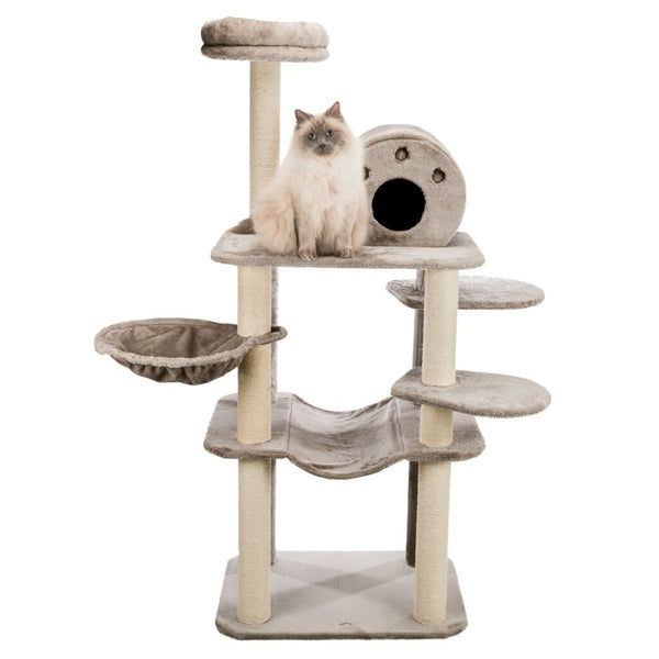 Scratching post Fabiola, 165 cm, grey