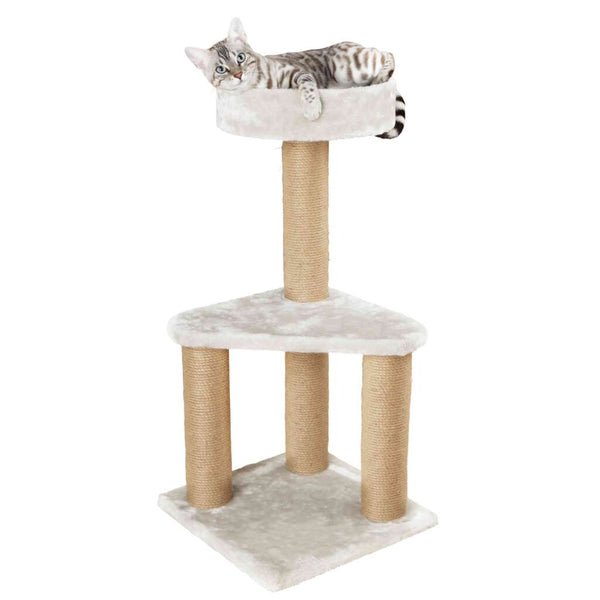 Scratching post Ivan, 82 cm, light grey