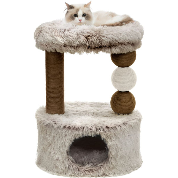 Harvey scratching post, 73 cm, white-brown