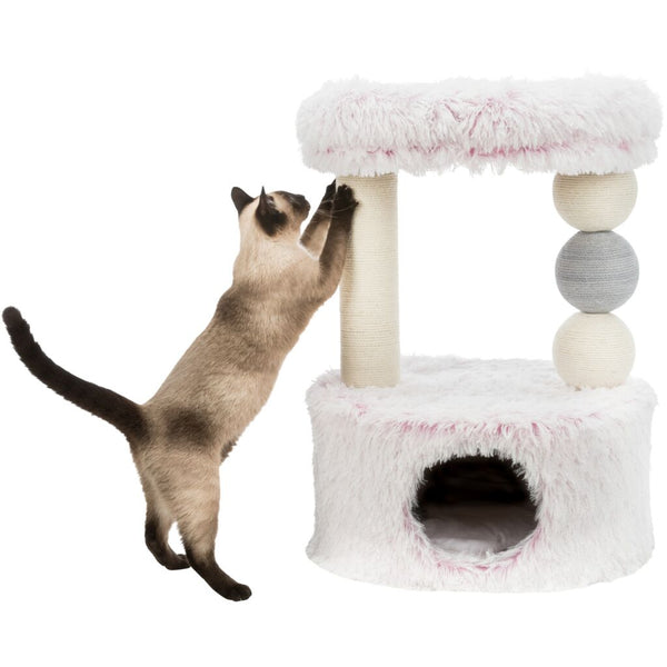 Harvey scratching post, 73 cm, white-pink