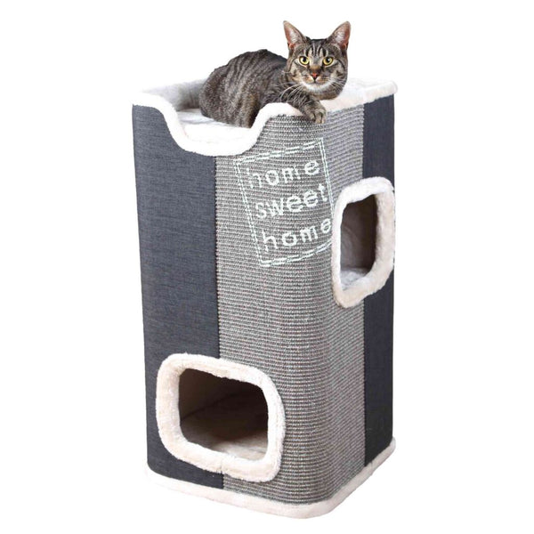 Cat Tower Jorge, 78 cm, anthracite/light grey/grey