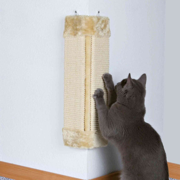 Planche à gratter pour les coins, tapis/peluche en sisal, herbe à chat