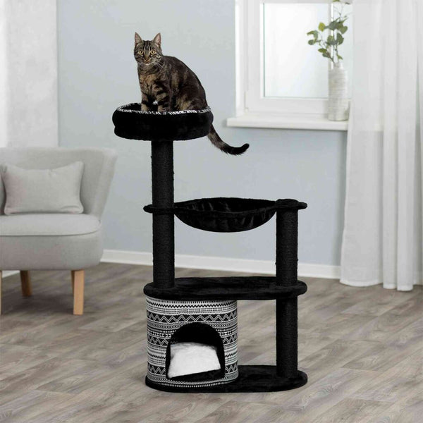 Scratching post Giada, 112 cm, black/white