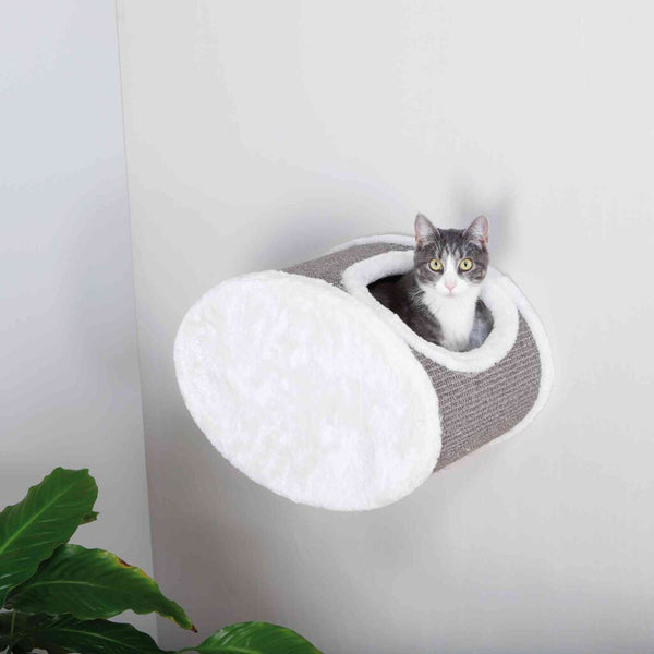 Wall-mounted snuggle cave, 42 × 29 × 28 cm